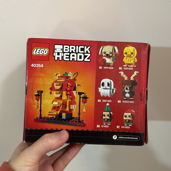 Lego Brick headz dragon dance guy 40354 lunar new year - Picture 3 of 4